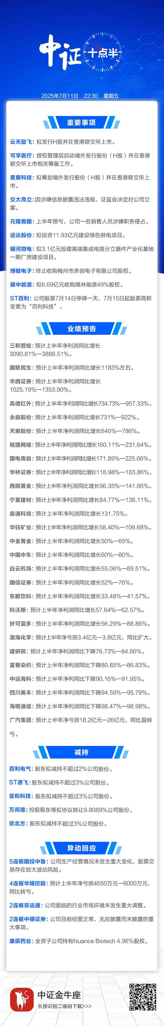 中金黄金、西部黄金业绩大增 多家公司拟赴港上市