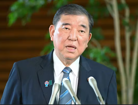 日本首相石破茂在自民党会议上称其并非恋栈 但希望恪尽职守