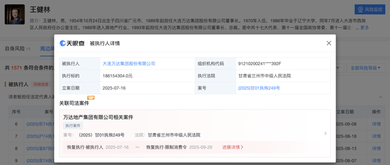 连王健林都被限消了