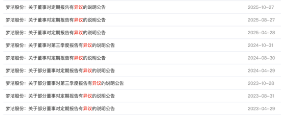 连续9次!梦洁股份董事对财报提出异议 连续9次!梦洁股份董事对财报提出异议